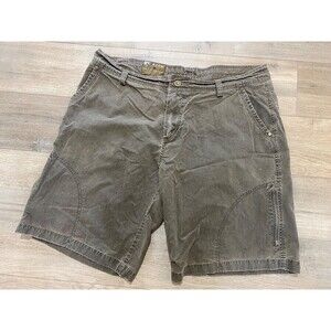 KUHL Ramblr Mens 36 x 10IN Inseam Outdoors Casual Hiking Cargo Patina Dye Shorts